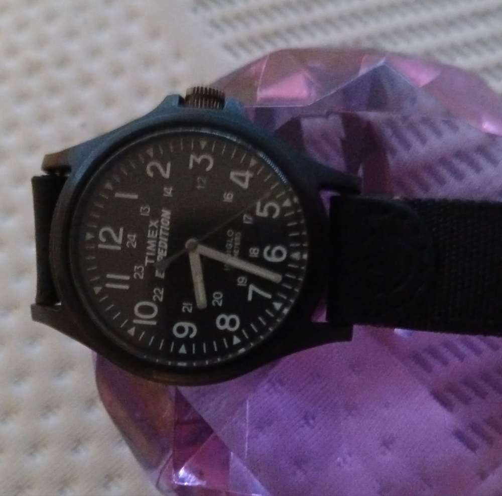 Timex expedition w/indiglo